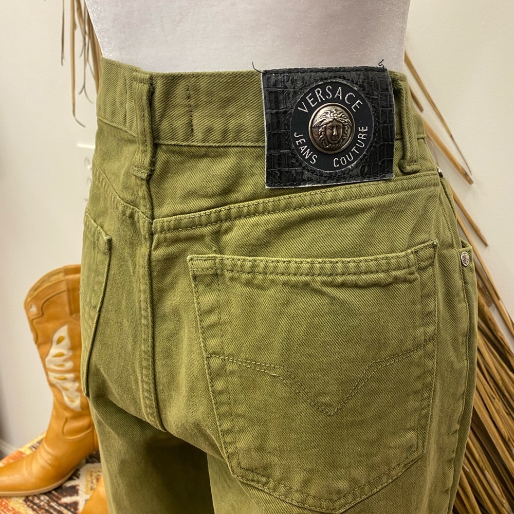 Olive green Versace jeans size 29” waist